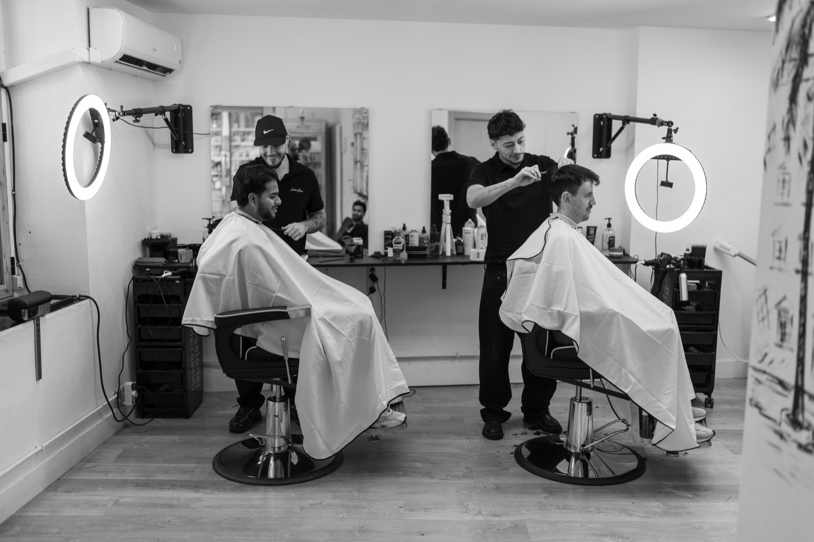 Interior de Barber Shop Valencia